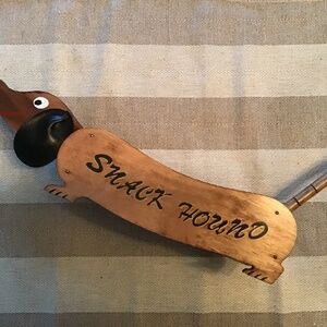 Vintage Dachshund Snack Hound